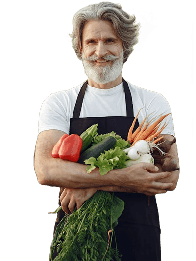 Image of a happy Melch vendor